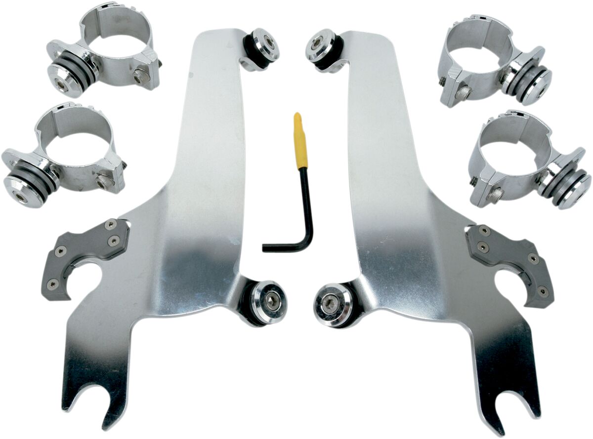 MOUNTING KIT TRIGGER-LOCK SPORTSHIELD-WINDSHIELD POLISHED