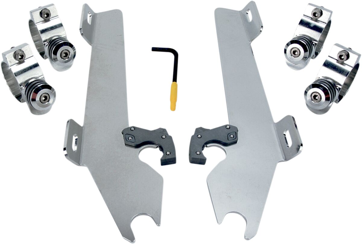 MOUNTING KIT TRIGGER-LOCK BATWING-FAIRING POLISHED