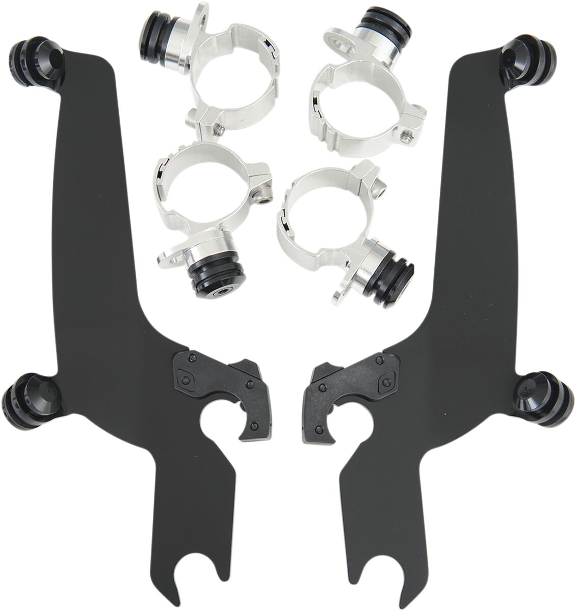 MOUNTING KIT TRIGGER-LOCK SPORTSHIELD-WINDSHIELD BLACK