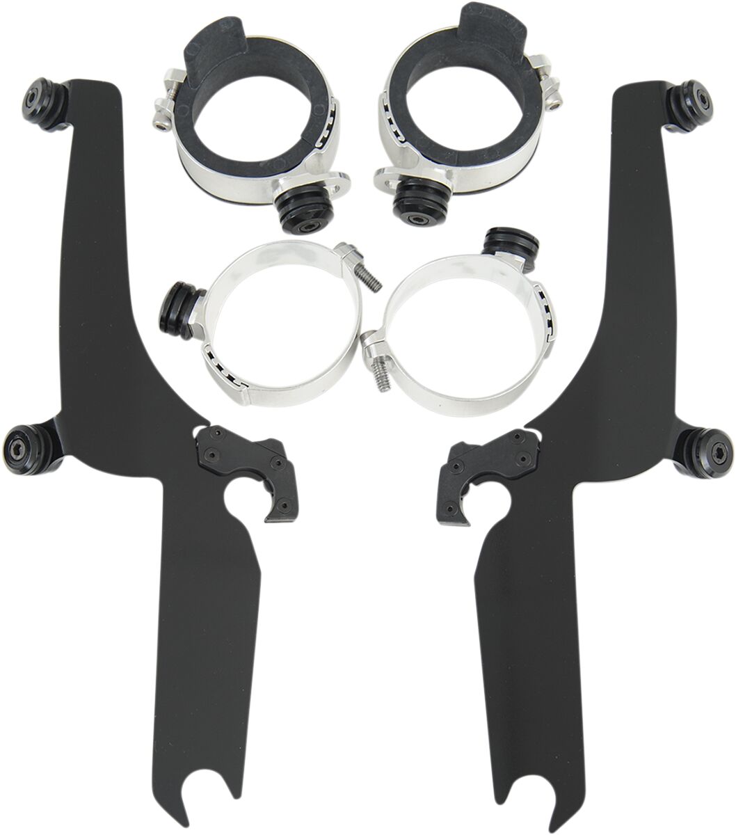 MOUNTING KIT TRIGGER-LOCK SPORTSHIELD-WINDSHIELD BLACK