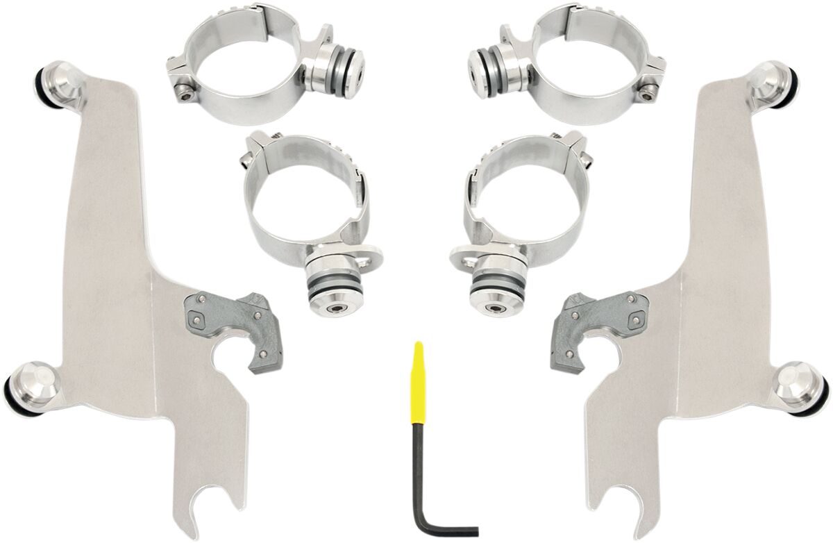 MOUNTING KIT TRIGGER-LOCK SPORTSHIELD-WINDSHIELD POLISHED