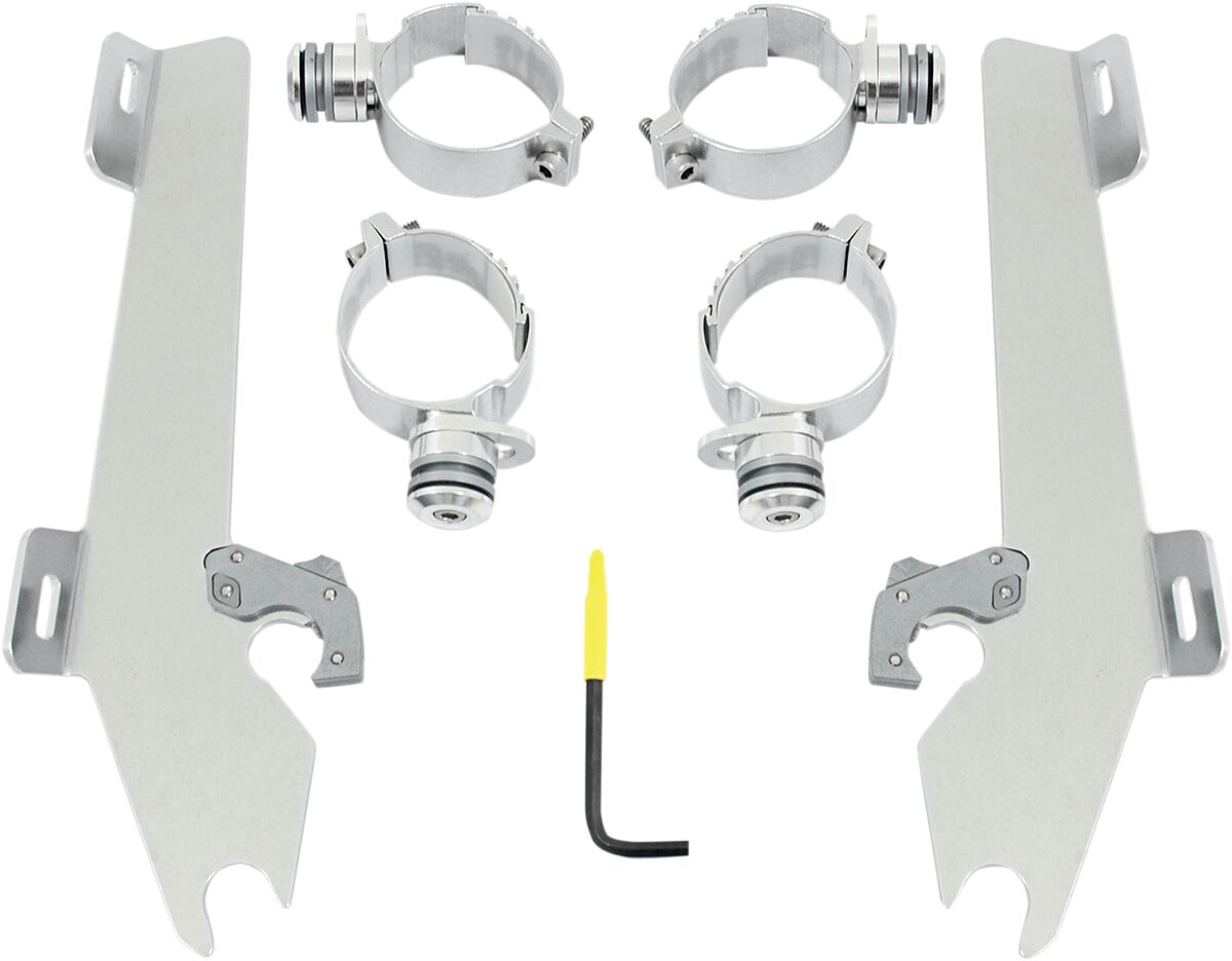 MOUNTING KIT TRIGGER-LOCK BATWING-FAIRING POLISHED