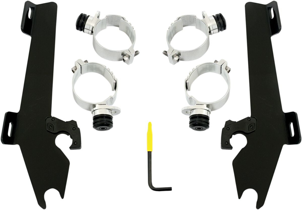 MOUNTING KIT TRIGGER-LOCK BATWING-FAIRING BLACK