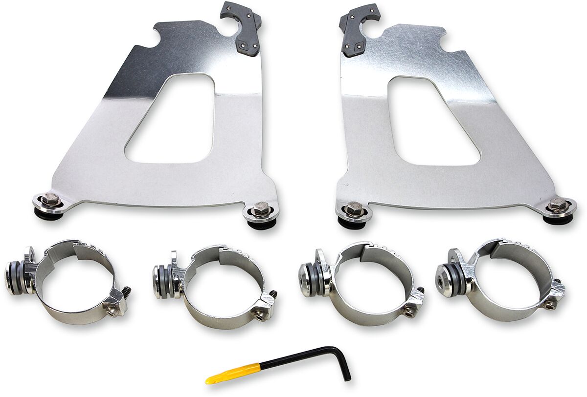 MOUNTING KIT TRIGGER-LOCK BULLET-FAIRING POLISHED