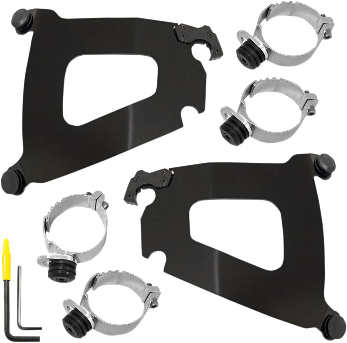 MOUNTING KIT TRIGGER-LOCK BULLET-FAIRING BLACK