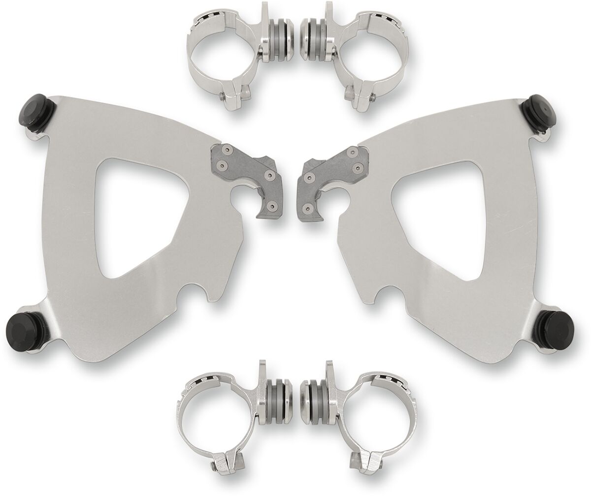 MOUNTING KIT TRIGGER-LOCK GAUNTLET FAIRING POLISHED