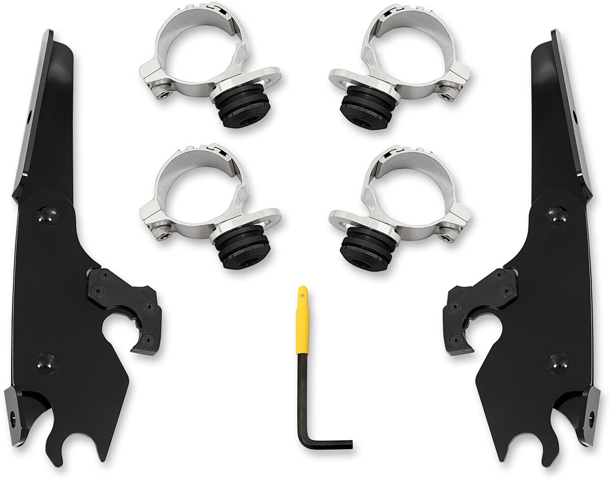 MOUNTING KIT TRIGGER-LOCK BATWING-FAIRING BLACK