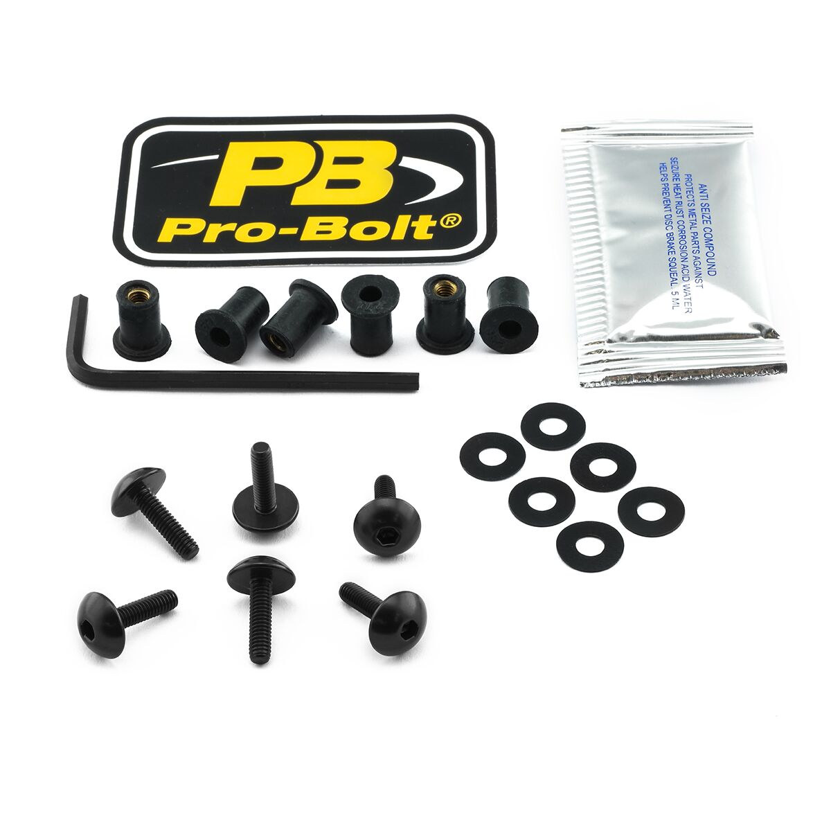 SCR KIT SCREEN 6 BLK