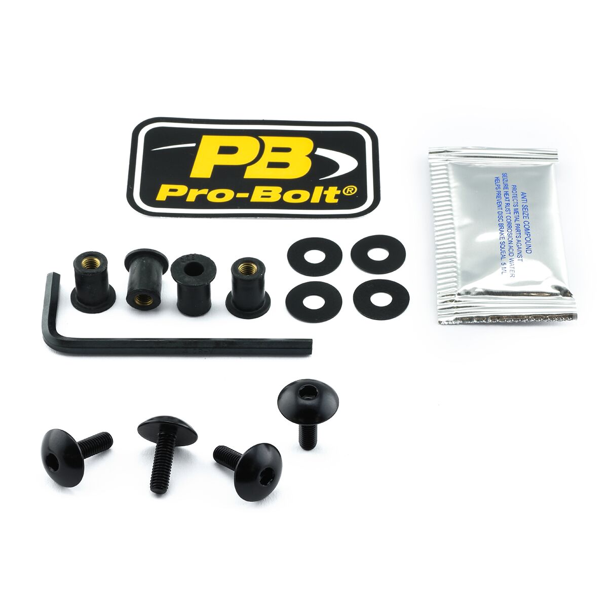 SCR KIT SCREEN 4 XL BLK