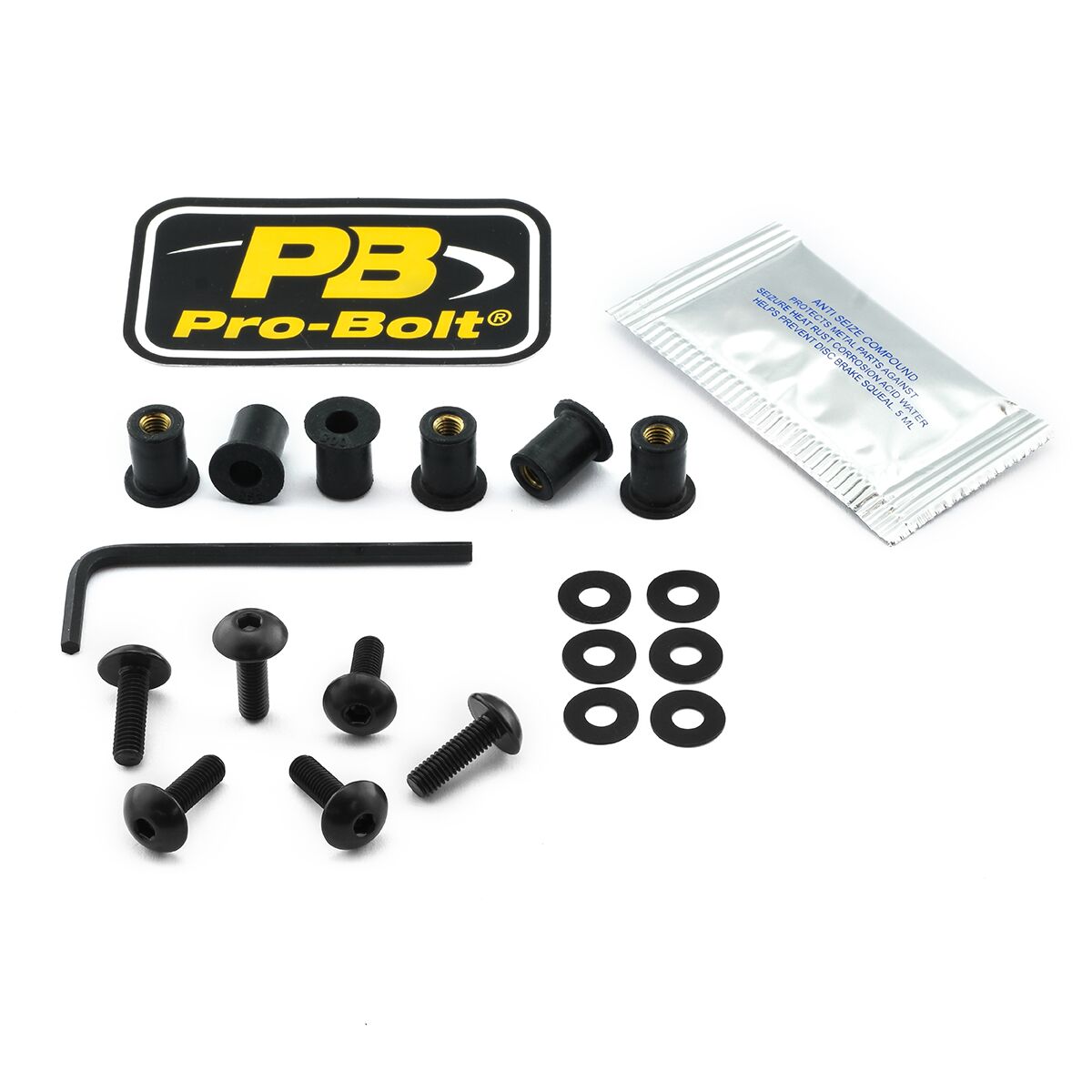 SCR KIT SCREEN 6 BLK