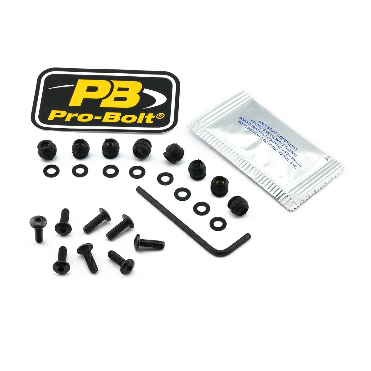 SCR KIT SCREEN 8 BLK