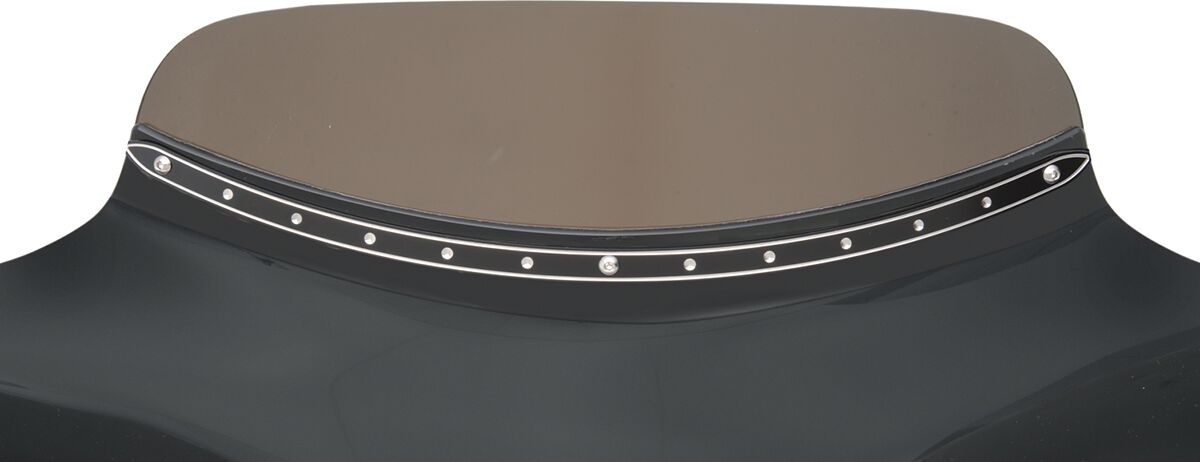 WINDSHIELD TRIM BATWING-FAIRING DOTS BLACK