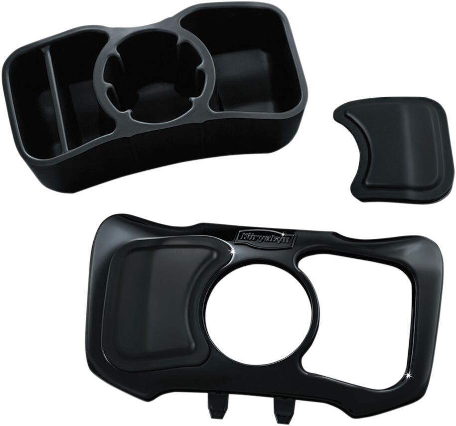 GLOVE BOX CUBBY BLACK