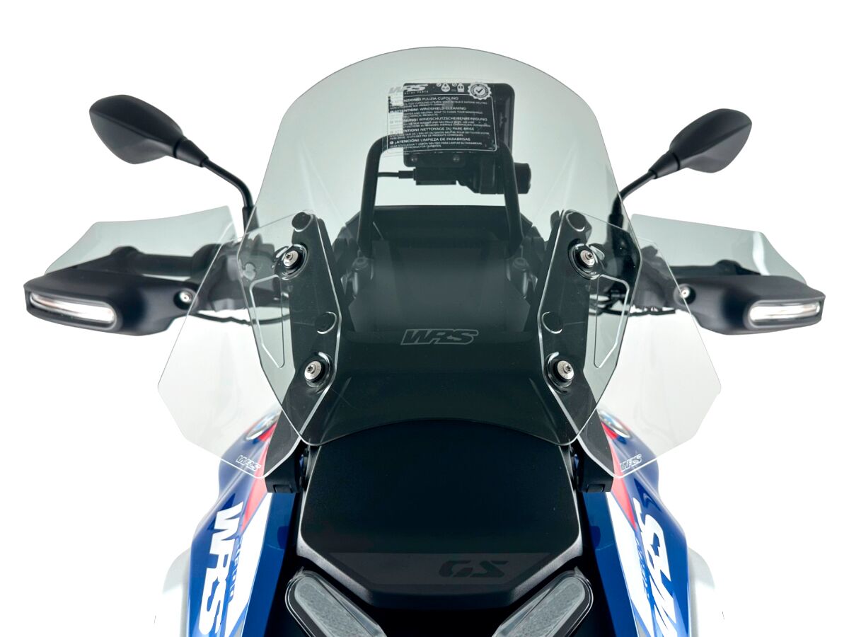 WRS PAIR STANDARD SIDE DEFLECTORS WRS BMW R1300GS CLEAR
