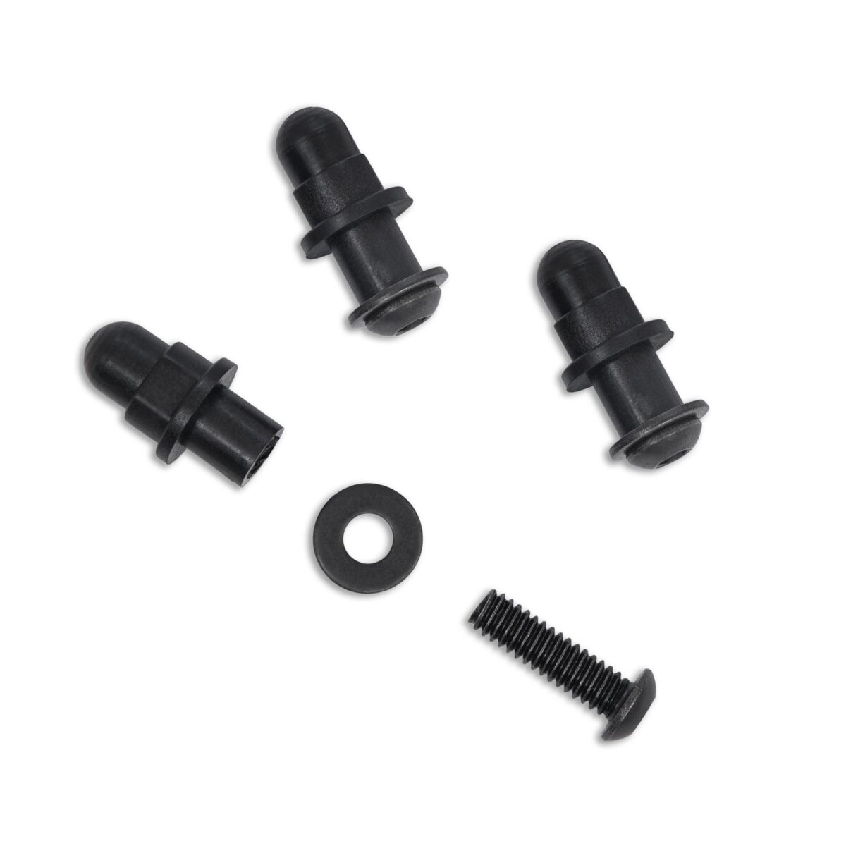 MS BATWING WINDSHIELD SET BLK