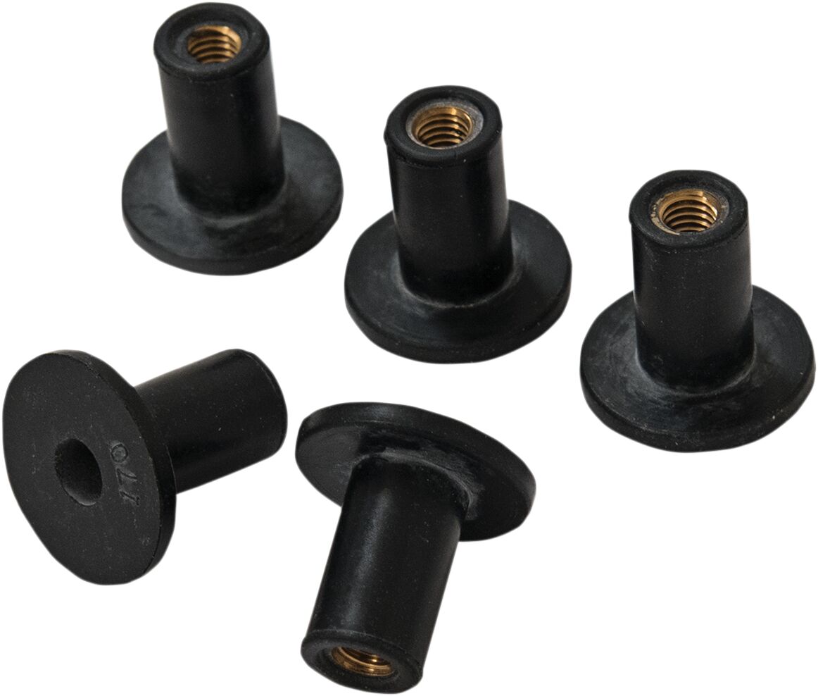 Kummimutter 10-32, 5 tk