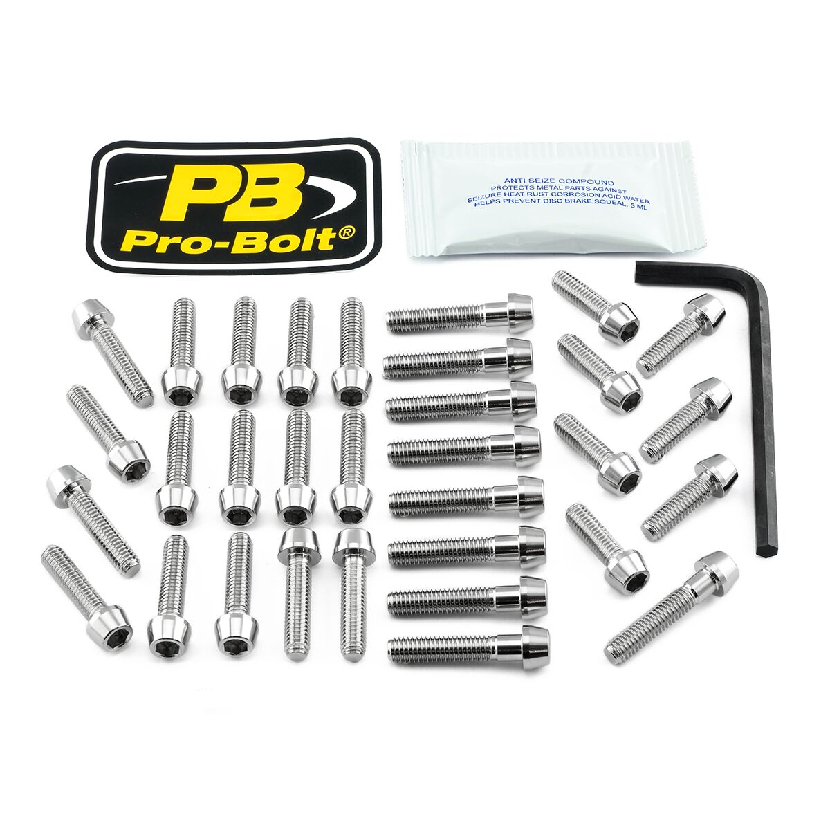 Roostevabast terasest mootori poldikomplekt, Yamaha