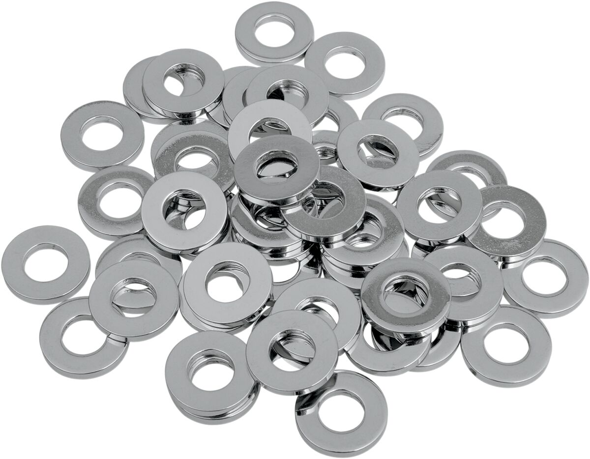 MACHINE WASHER 5/16" CUSTOM REPLACEMENT CHROME NATURAL