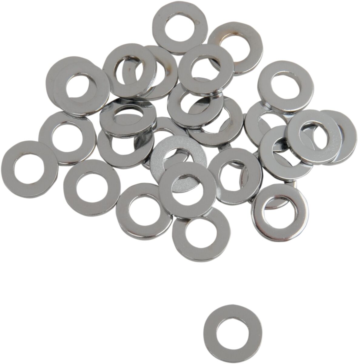 AN WASHER 1/4" CUSTOM REPLACEMENT CHROME NATURAL