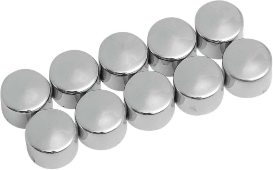 CHROME SOCKET-HEAD ALLEN BOLT COVER 1/4"