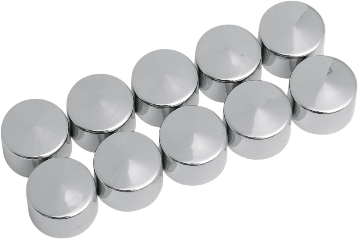 CHROME SOCKET-HEAD ALLEN BOLT COVER 3/8"