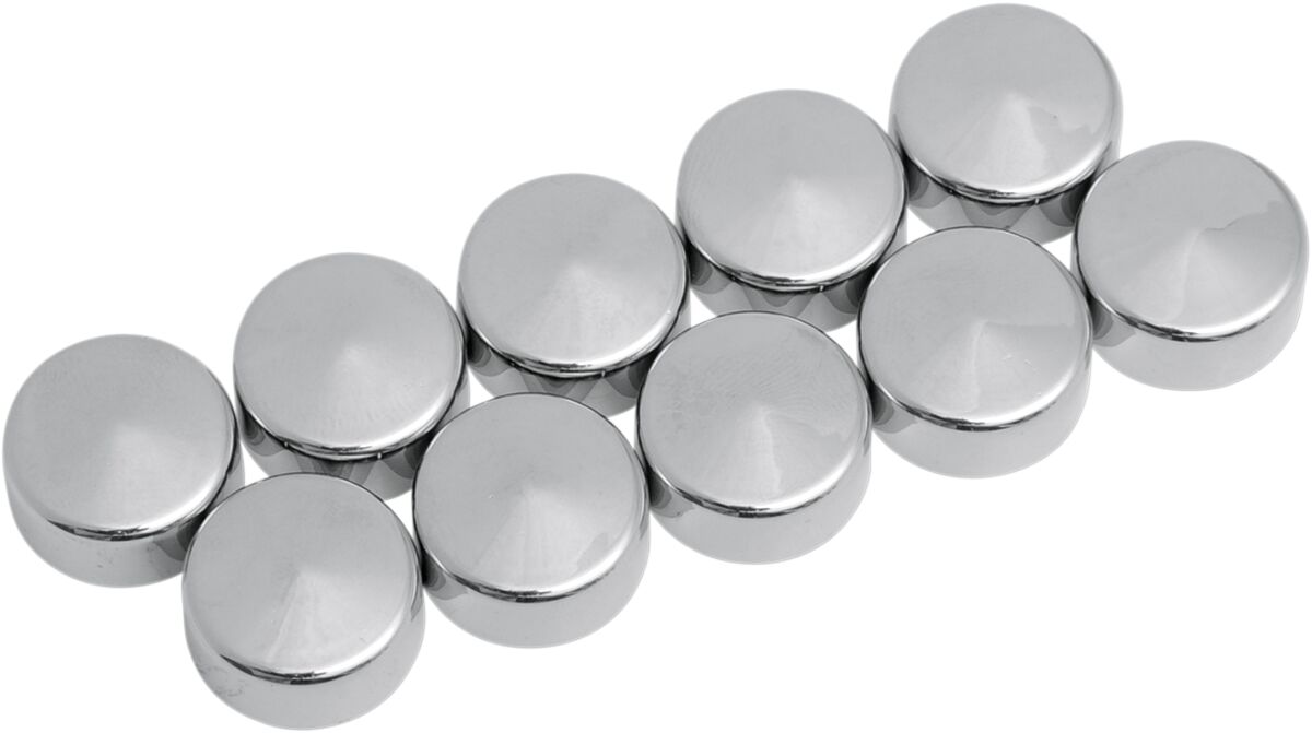 CHROME HEX BOLT/NUT COVER 9/16"