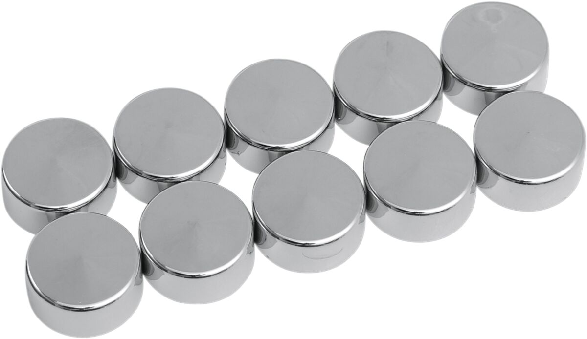 CHROME HEX BOLT/NUT COVER 3/4"