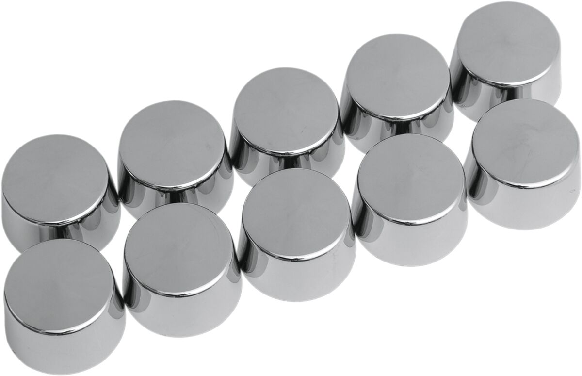 CHROME HEX BOLT/NUT COVER 5/16"