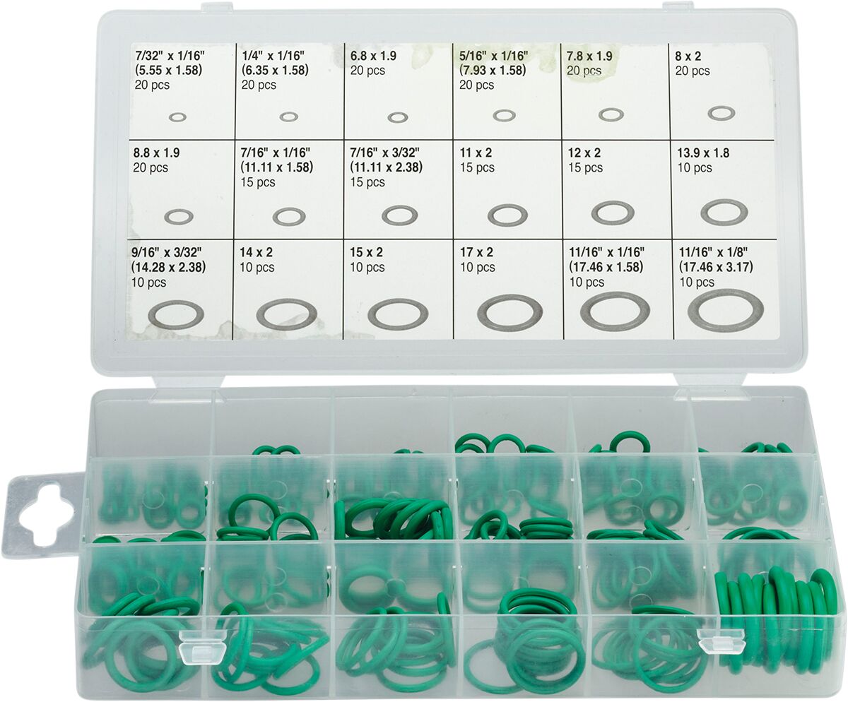 O-RINGS 18 SIZES KIT 270-PACK