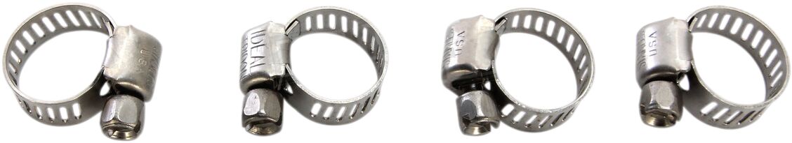 HOSE CLAMPS 7-17MM 4-PACK