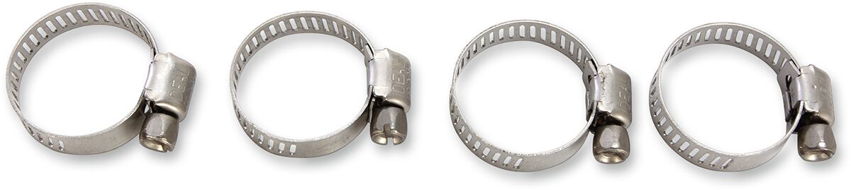 HOSE CLAMPS 10-25MM 4-PACK