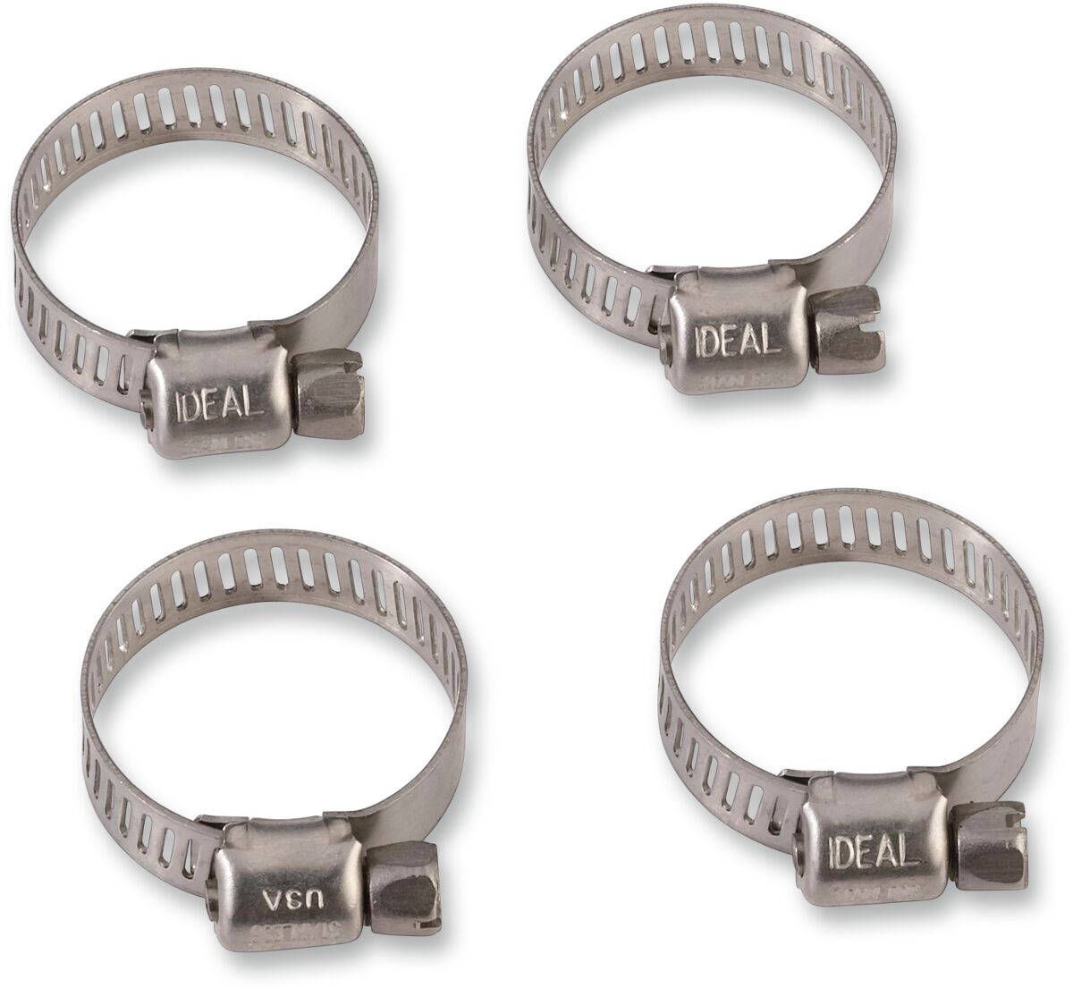 HOSE CLAMPS 10-27MM 4-PACK