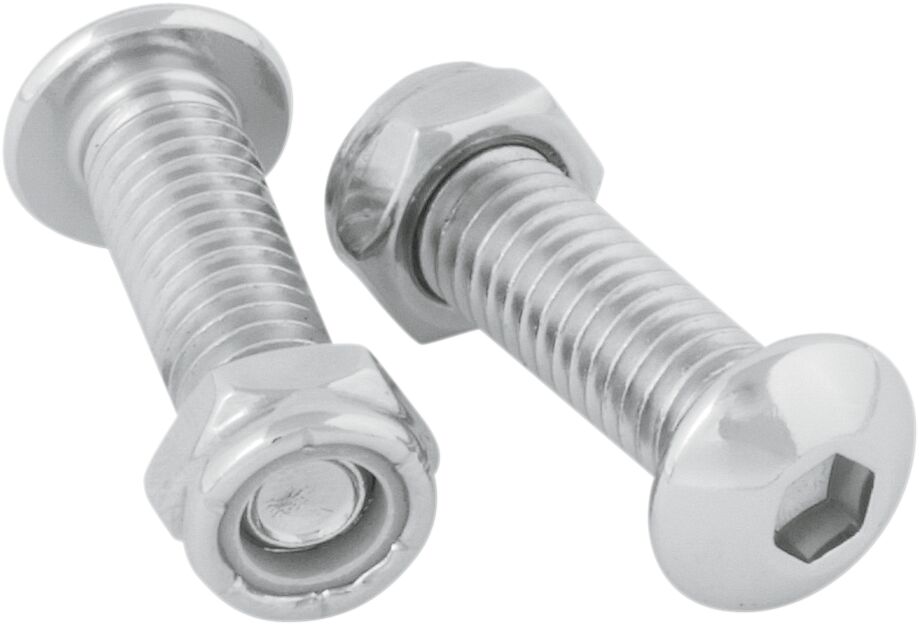 RSD CHROME BUTTON HEAD BOLT KIT   PEGS