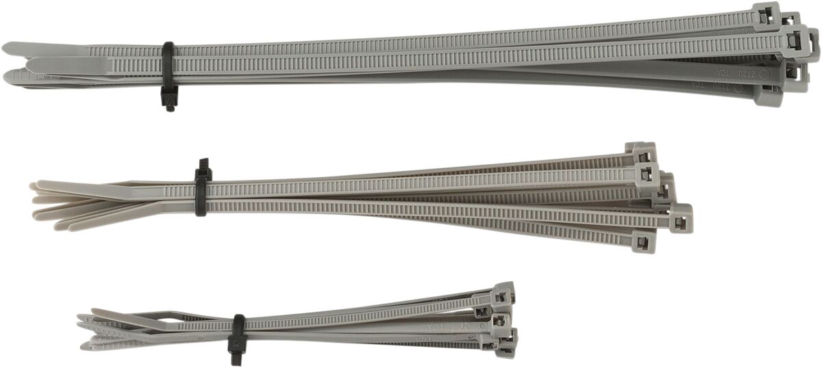 CABLE TIES 4" | 6" | 8" GRAY 30-PACK