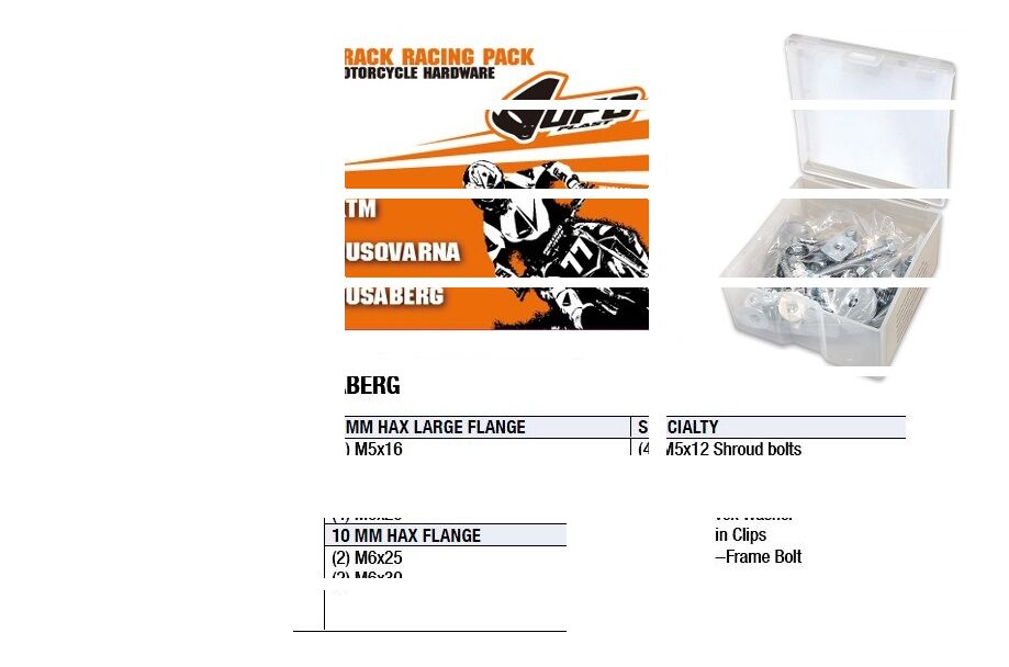 HARDWARE TRACK RACING PACK KTM/HUSQVARNA/HUSABERG