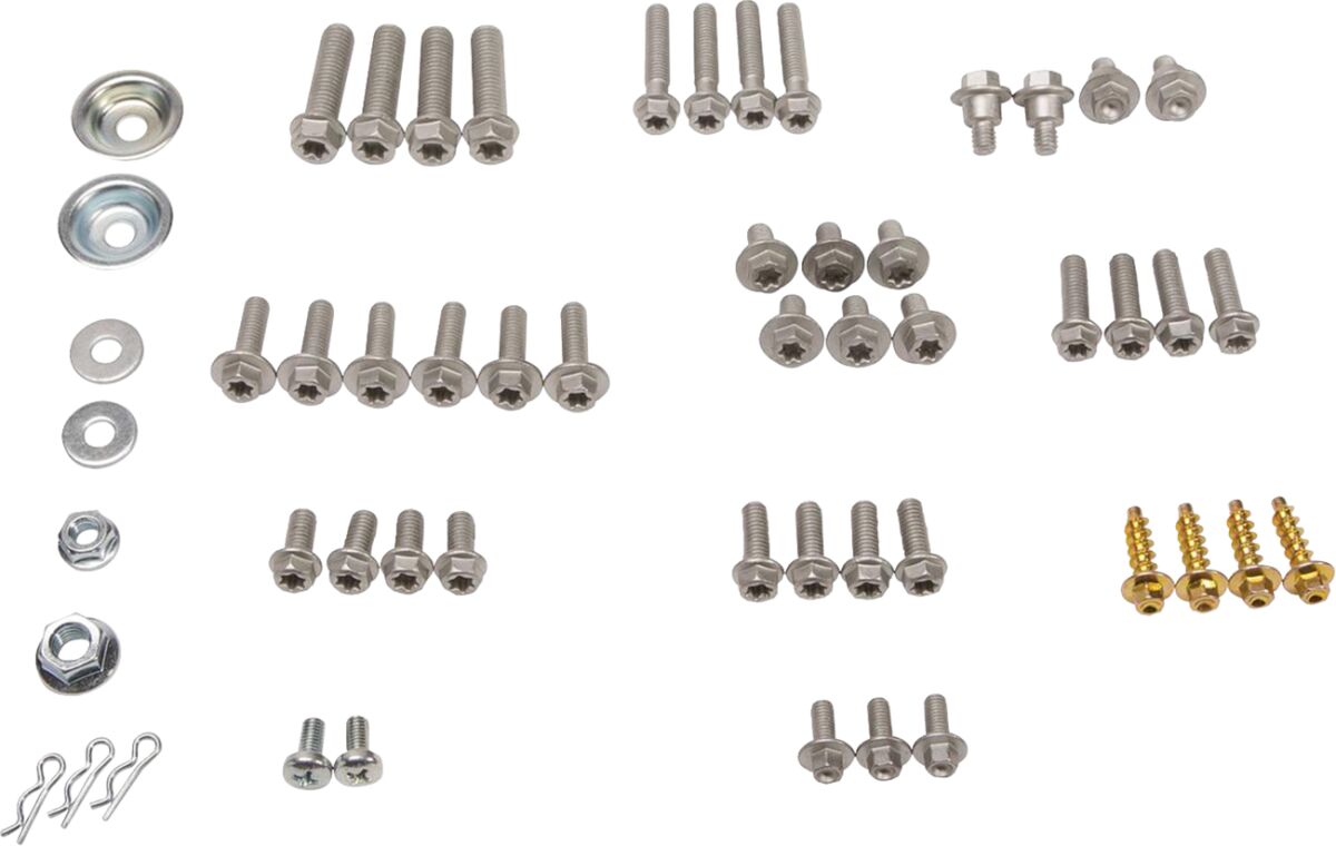 HARDWARE KIT / 54 PIECES / SCREWS, BOLTS, NUTS, WASHERS