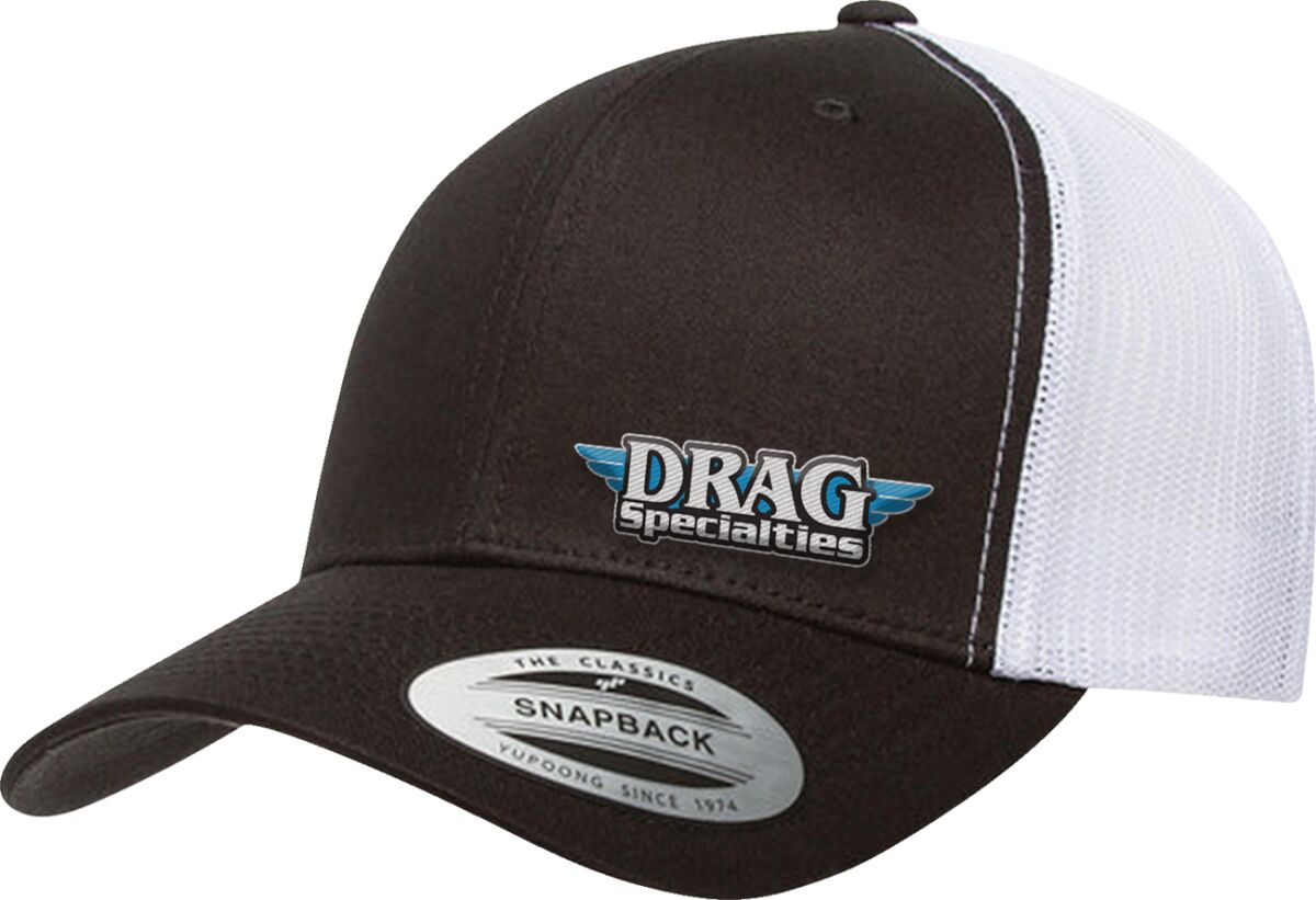 Müts Drag, võrk, snapback, must/valge