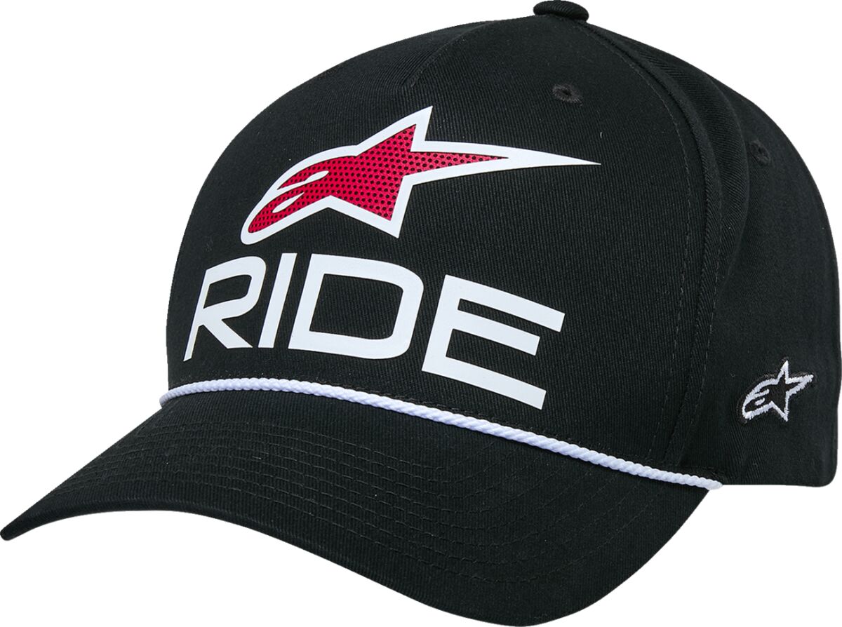 Müts, kaardus nokk, snapback, Ride Comp, must