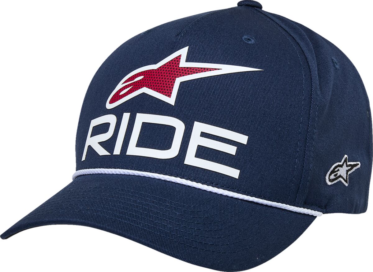Müts, kaardus nokk, snapback, Ride Comp, tumesinine