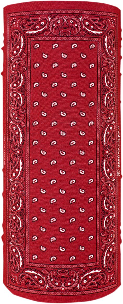MOTLEY TUBE™ PAISLEY RED ALL WEATHER ONE SIZE