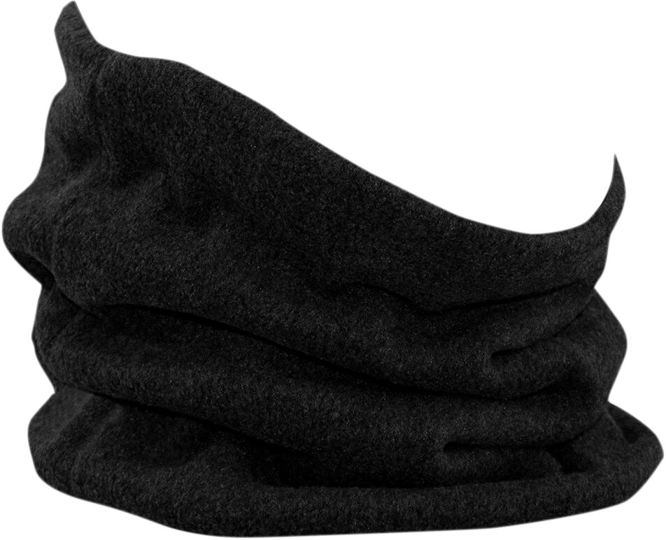 NECK GAITER FLEECE BLACK ONE SIZE