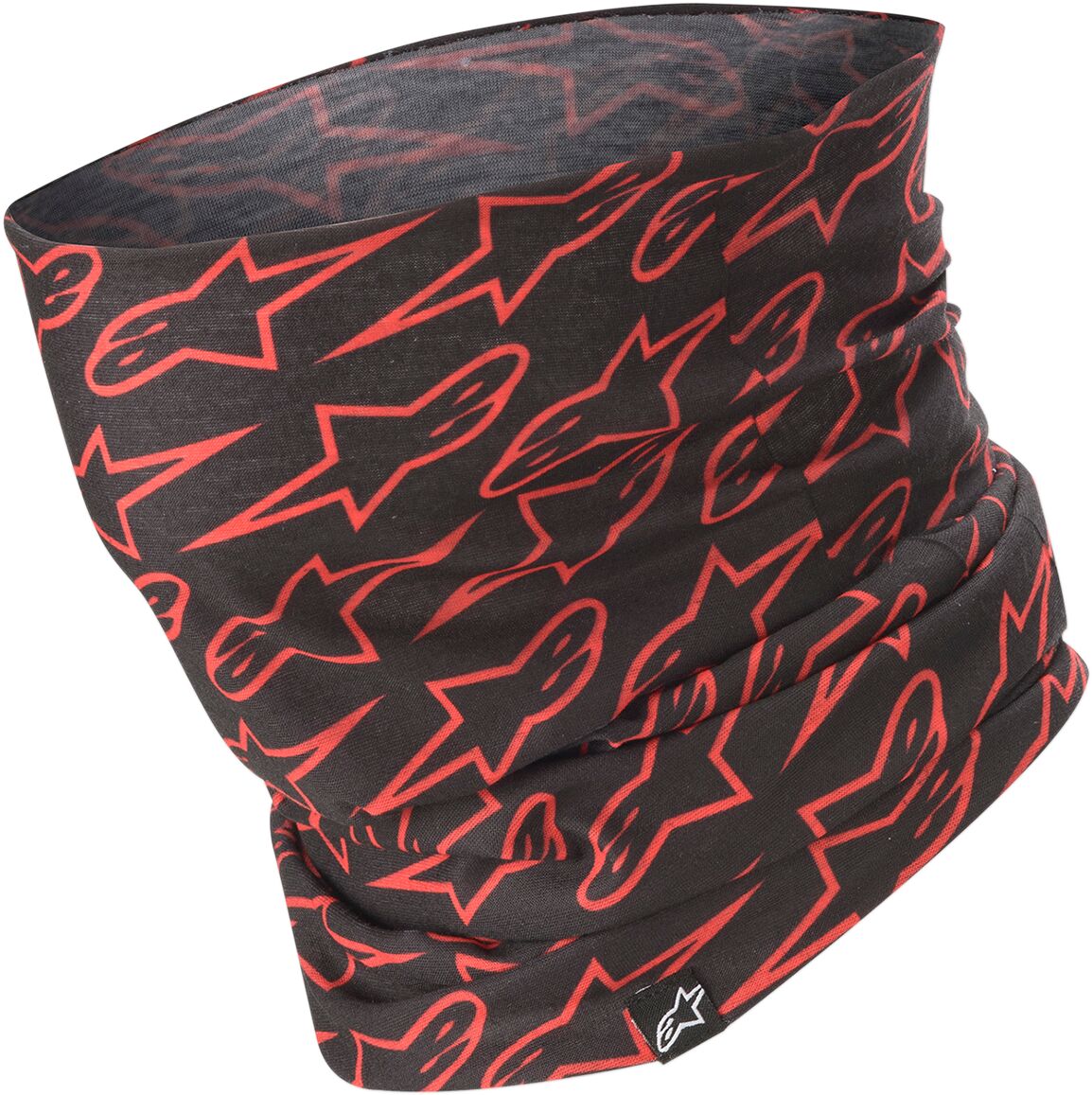 NECKTUBE ASTARS BK/RD
