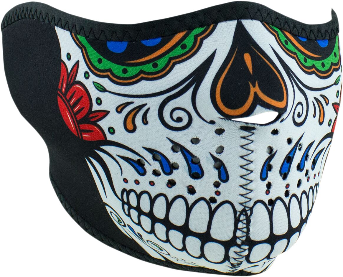 Poolmask, Muerte pealuu, üks suurus