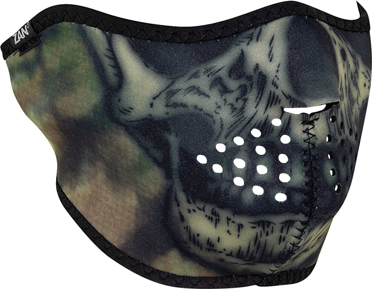 Poolmask, Woodland kamuflaaž, tie-dye pealuu