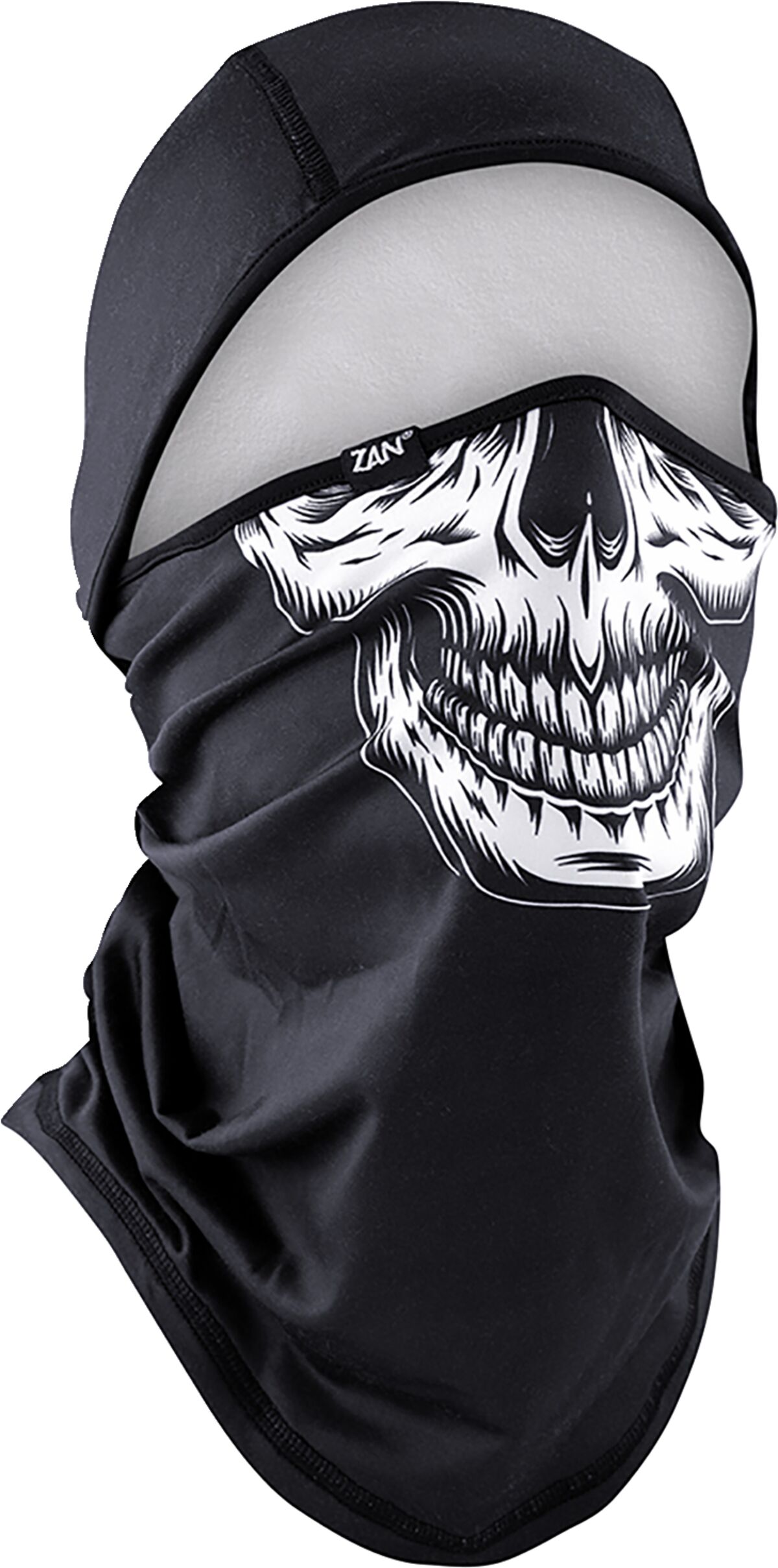 Balaklava SportFlex, must/valge, pealuu