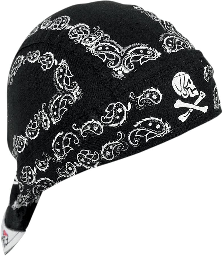 HEADWRAP FLYDANNA® SKULL PAISLEY ONE SIZE