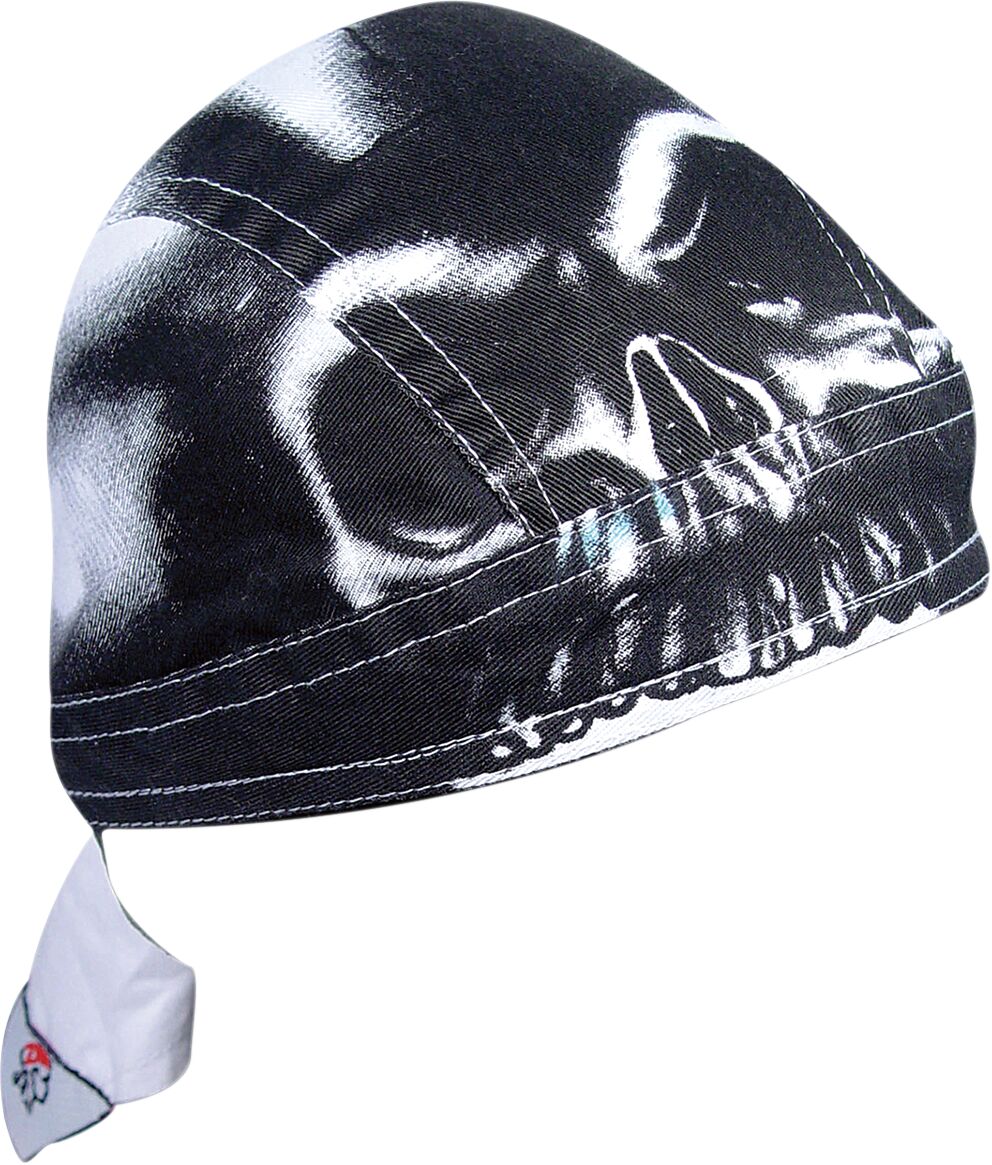 HEADWRAP FLYDANNA® ROAD HOG AIRBRUSHED SKULL ONE SIZE
