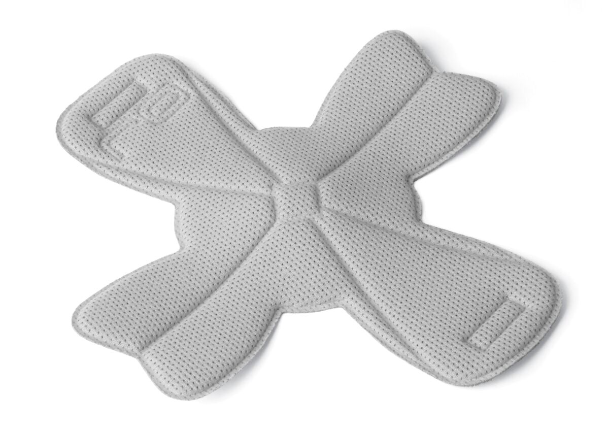 HELMET LINER FLOWER GREY