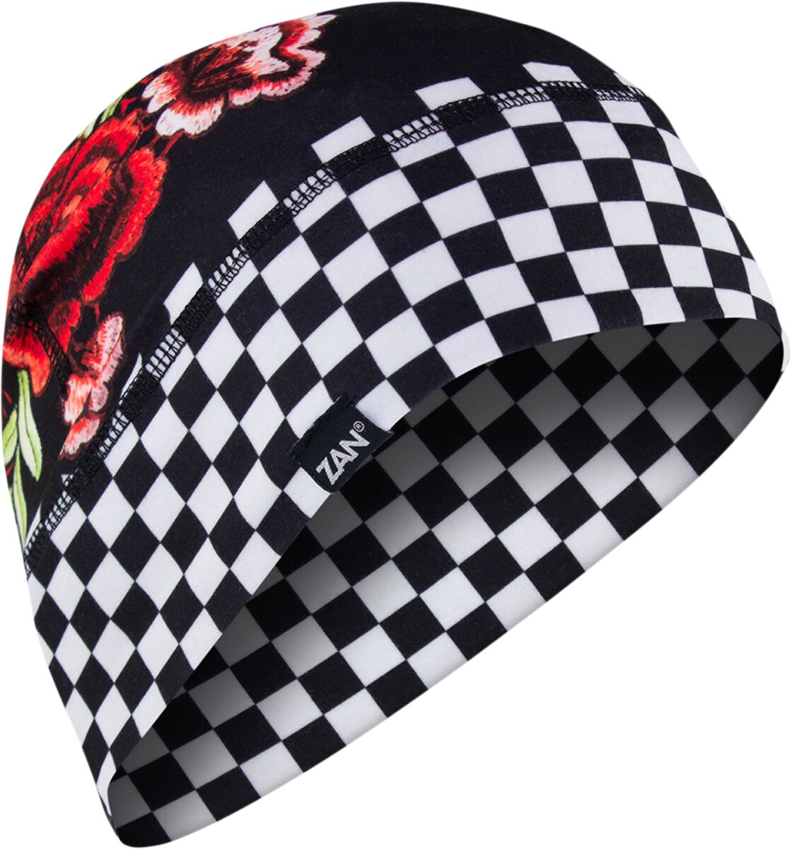 BEANIE SPFLX CHKFLORAL