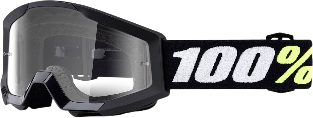 STRATA MINI GROM BLACK OFFROAD GOGGLE W/ CLEAR LENS